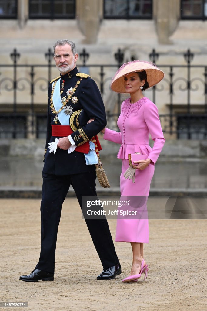 Their Majesties King Charles III And Queen Camilla - Coronation Day
