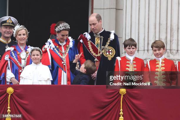 Sophie, Duchess of Edinburgh, Princess Charlotte of Wales, Anne, Princess Royal, Catherine, Princess of Wales, Prince Louis of Wales, Prince William,...