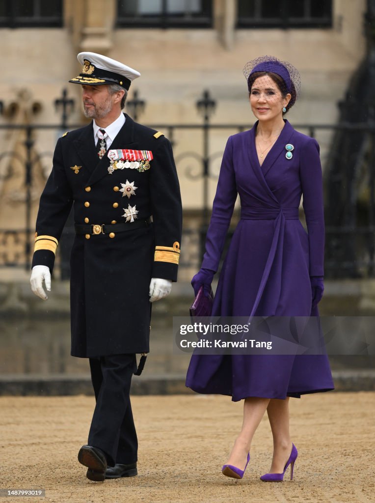 Their Majesties King Charles III And Queen Camilla - Coronation Day