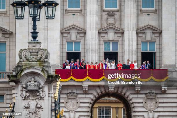 Prince Edward, Duke of Edinburgh, Lady Louise Windsor, James, Earl of Wessex, Sophie, Duchess of Edinburgh, Princess Charlotte of Wales, Catherine,...