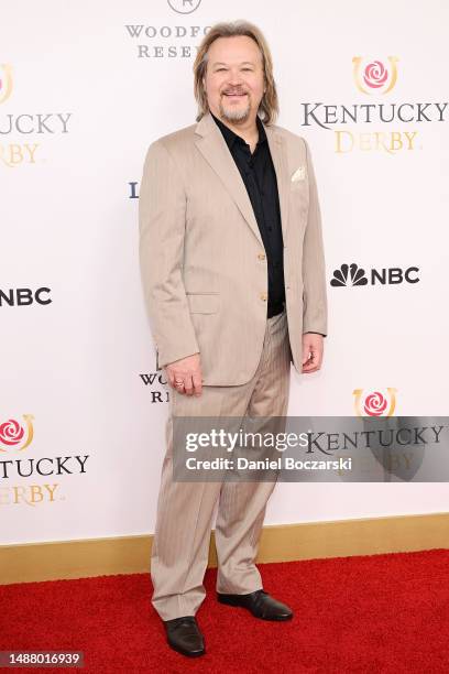 Travis Tritt attends Kentucky Derby 149 at Churchill Downs on May 06, 2023 in Louisville, Kentucky.