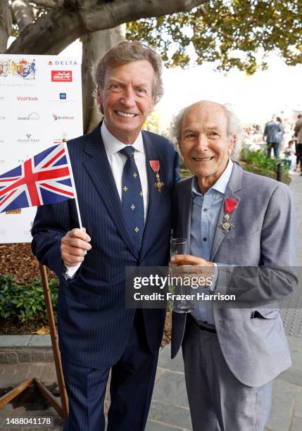 Nigel Lythgoe OBE and Martin Samuel MBE attend The British American Business Council Los Angeles, BAFTA, The British Consulate, and BritWeek's...