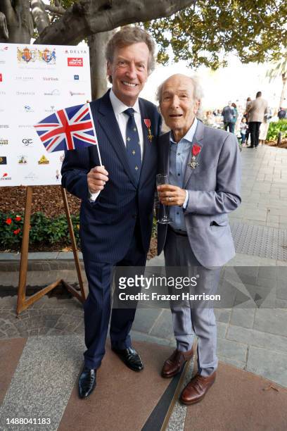 Nigel Lythgoe OBE and Martin Samuel MBE attend The British American Business Council Los Angeles, BAFTA, The British Consulate, and BritWeek's...