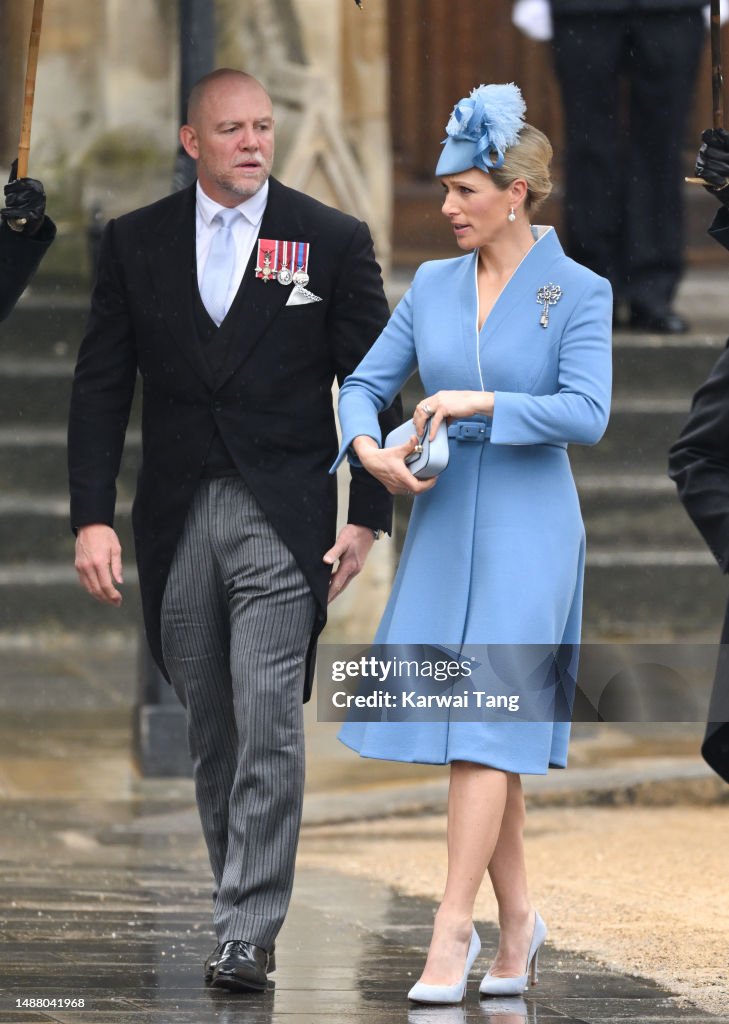 CORONACIÓN DE CARLOS III COMO REY DEL REINO UNIDO - Página 5 Mike-tindall-and-zara-tindall-arrive-at-westminster-abbey-for-the-coronation-of-king-charles