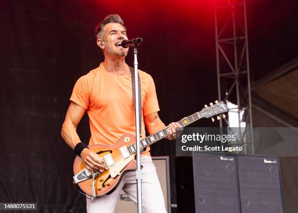 Nick Hexum of 311 perform on day 2 of the 10th Anniversary of Shaky Knees at Central Park on May 06, 2023 in Atlanta, Georgia.