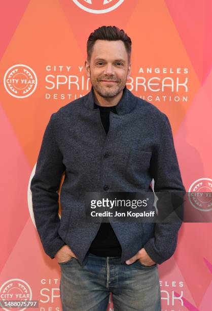 Joel McHale attends City Year LA's Spring Break Destination Education at Sony Pictures Studios on May 06, 2023 in Culver City, California.