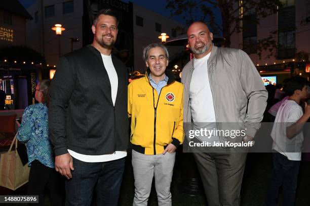 Rob Havenstein, Kevin Demoff, and Andrew Whitworth attend City Year LA's Spring Break Destination Education at Sony Pictures Studios on May 06, 2023...