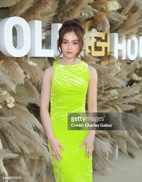 Anna Cathcart attends the Gold House 2nd Annual Gold Gala: Gold Bridge at Dorothy Chandler Pavilion on May 06, 2023 in Los Angeles, California.