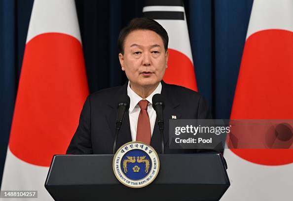 Japanese Prime Minister Fumio Kishida Visits South Korea Ahead Of G-7 Summit