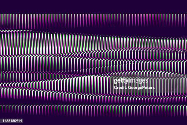 illustrations, cliparts, dessins animés et icônes de arrière-plan abstrait à effet multicouche avec technique glitch - strate géologique