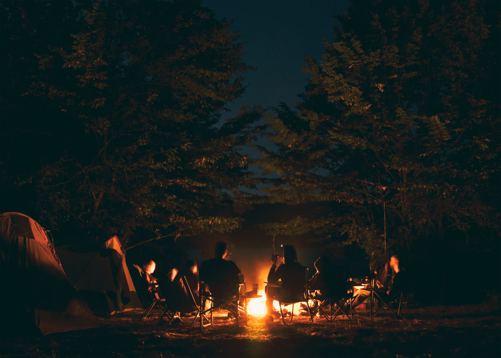 group camping