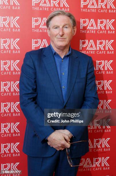 Adrian Dunbar attends the Park Theatre 10th Anniversary Party on May 07, 2023 in London, England.