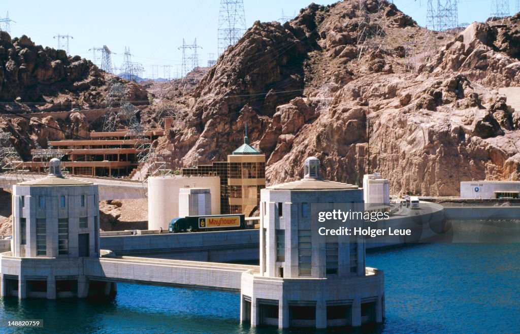 Hoover Dam, Lake Mead National Recreation Area, near Boulder City.