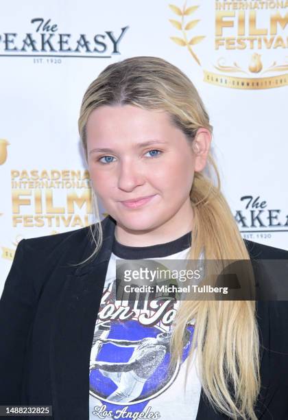 Actor Abigail Breslin attends the 10th annual Pasadena International Film Festival on May 07, 2023 in North Hollywood, California.