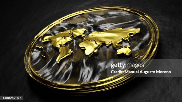 Map Coin Design World Map Flat Design Photos and Premium High Res Pictures - Getty Images