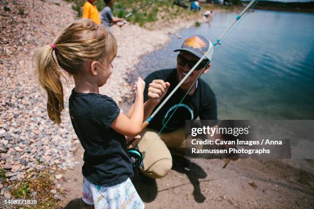 124 Girls Fishing Pole Stock Photos, High-Res Pictures, and Images - Getty  Images