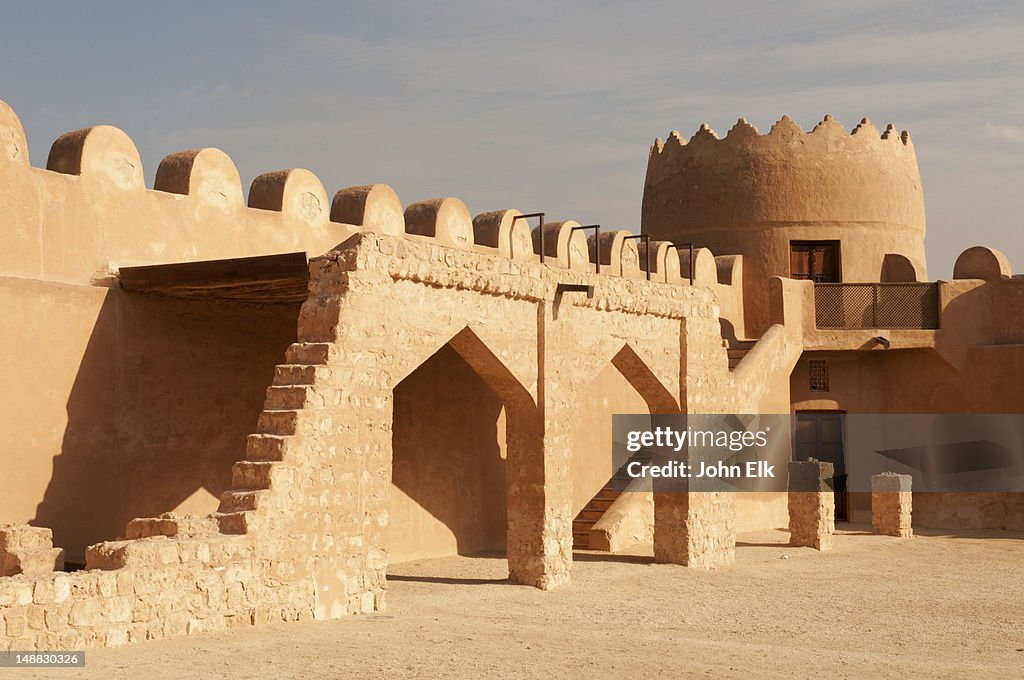 Riffa Fort, interior.