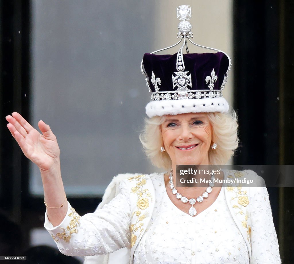Their Majesties King Charles III And Queen Camilla - Coronation Day