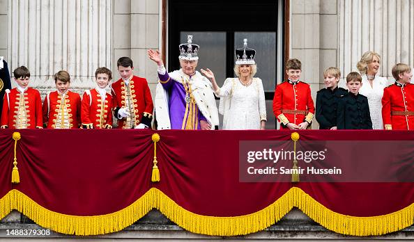 Their Majesties King Charles III And Queen Camilla - Coronation Day