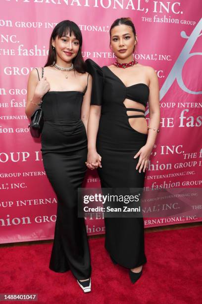 Melizza Jaune Tanpoco and Maika Rivera Tanpoco attend the FGI Rising Star Awards 2023 at The Lighthouse, Pier 61 on May 08, 2023 in New York City.