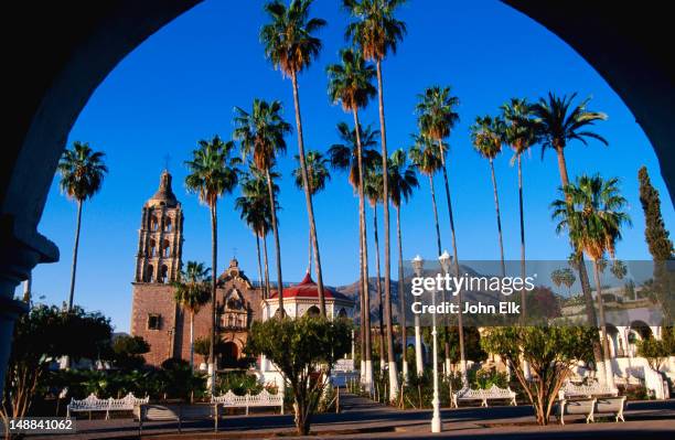 plaza de armas. - sonora stock pictures, royalty-free photos & images