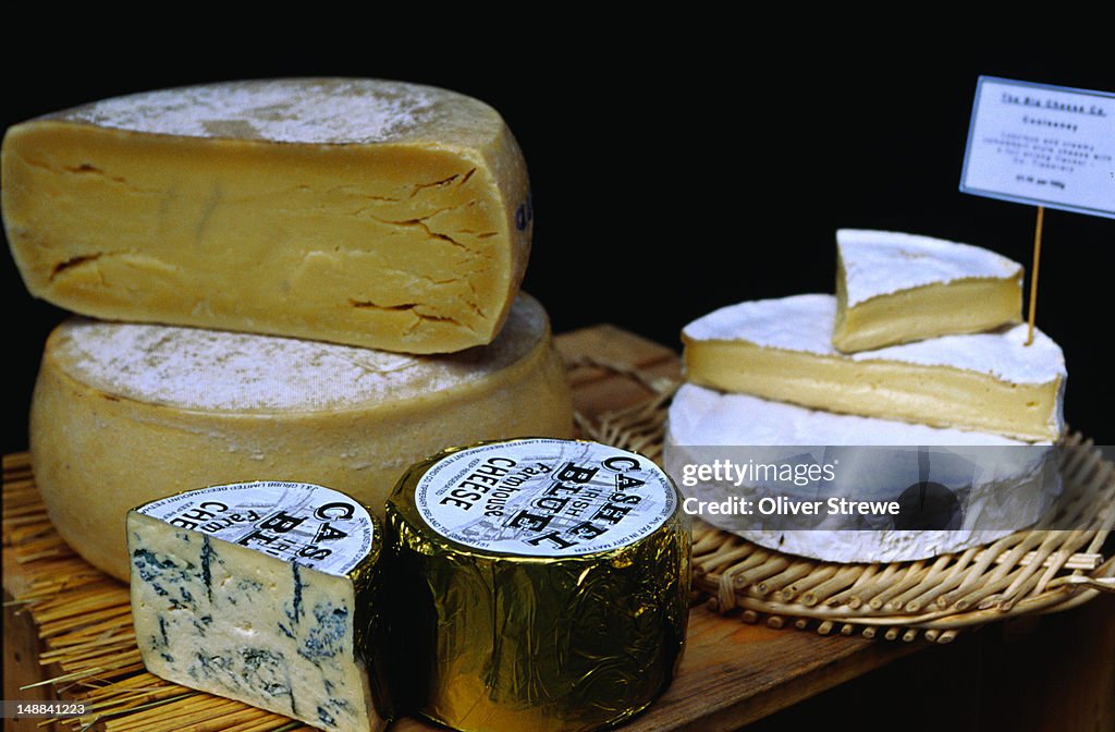 A selection of Irish cheeses - Dublin
