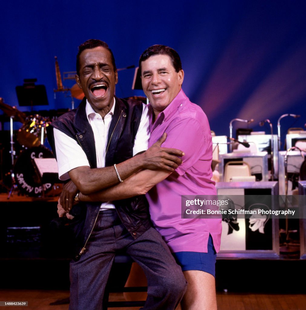 Sammy Davis Jr. And Jerry Lewis