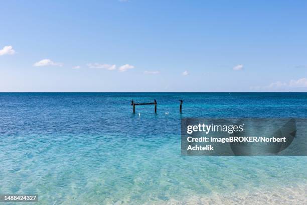 sea, playa ancon, trinidad, cuba - playa ancon stock pictures, royalty-free photos & images