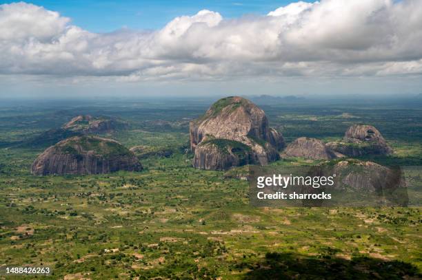nampula, mozambique - aerial view - mozambique stock pictures, royalty-free photos & images