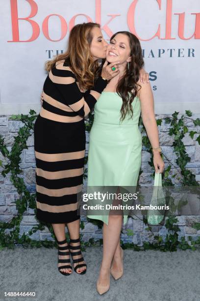 Jill Zarin and Ally Shapiro attend the premiere of "Book Club: The Next Chapter" at AMC Lincoln Square Theater on May 08, 2023 in New York City.