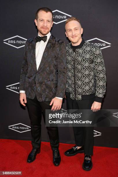 Dickie DeBella and Robin Lord Taylor attend the 2023 Nova Ball at Cipriani 25 Broadway on May 08, 2023 in New York City.