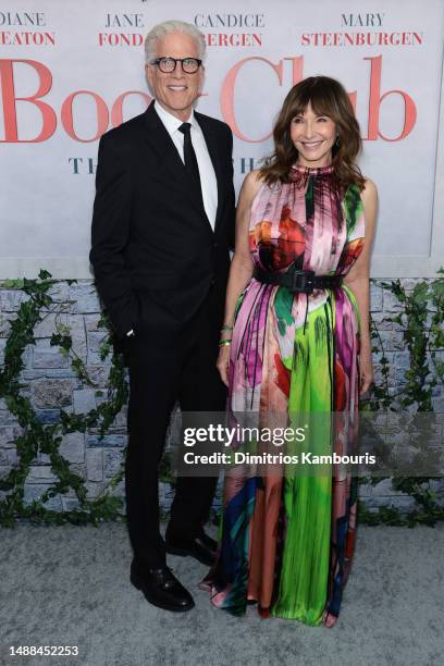 Ted Danson and Mary Steenburgen attend the premiere of "Book Club: The Next Chapter" at AMC Lincoln Square Theater on May 08, 2023 in New York City.