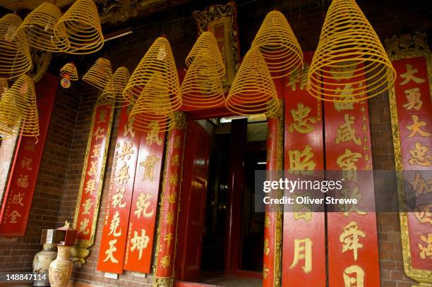 sze yup temple, glebe. - sze yup stock pictures, royalty-free photos & images