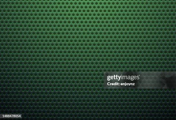 green metal grille background - speaker texture stock illustrations