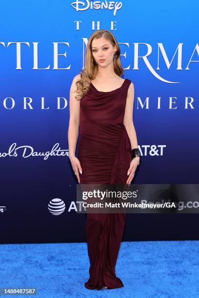 Jessica Alexander attends the world premiere of Disney's "The Little Mermaid" on May 08, 2023 in Hollywood, California.