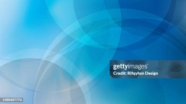 modern dark blue navy gradient abstract background with geometric circle and blank space design. futuristic business presentation background design - dark circle stock illustrations
