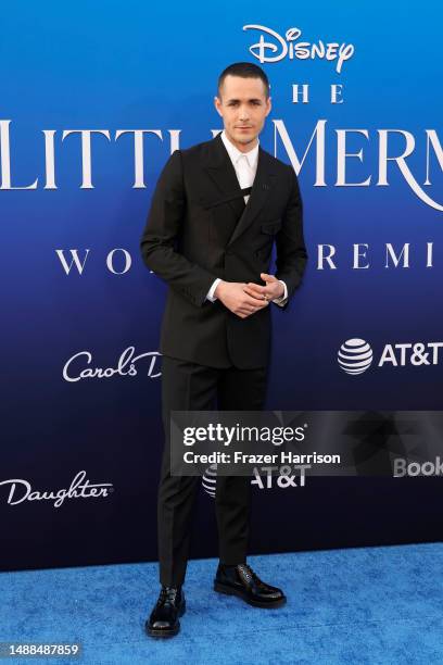 Jonah Hauer-King attends the world premiere of Disney's "The Little Mermaid" on May 08, 2023 in Hollywood, California.