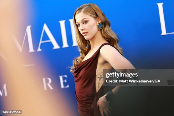 Jessica Alexander attends the world premiere of Disney's "The Little Mermaid" on May 08, 2023 in Hollywood, California.