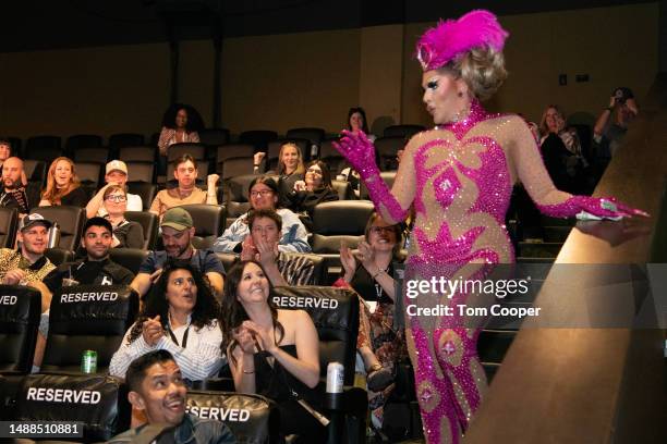 Drag Queen Electra Dupri performs before a screening of "MTV's RuPaul's Drag Race All Stars" at SeriesFest: Season 9 at Sie FilmCenter on May 08,...