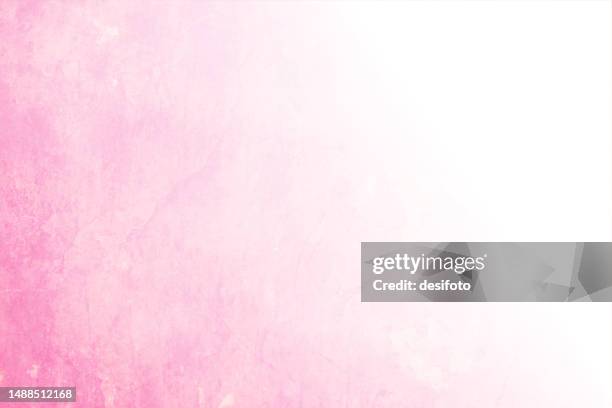 blank empty simple plain romantic soft pale or pastel pink and white coloured ombre faded smudged bright vector backgrounds - ombre stock illustrations