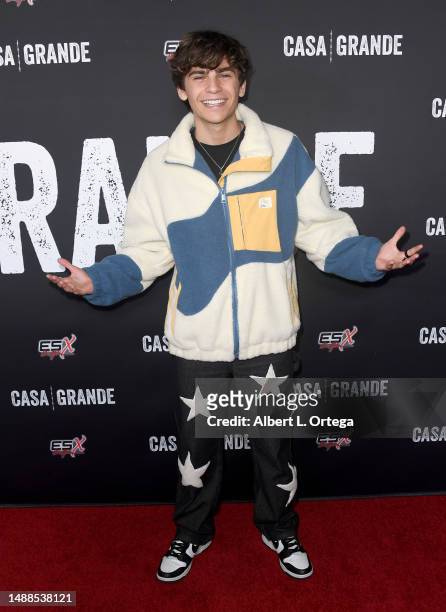 Ayden Mekus attends the Red Carpet And Q&A For Amazon Freevee's "Casa Grande" held at Steven J. Ross Theatre on the Warner Bros. Lot on May 01, 2023...