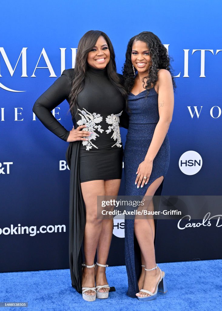 Shanice and Imani Shekinah Knox attend the World Premiere of Disney's... News Photo Getty Images