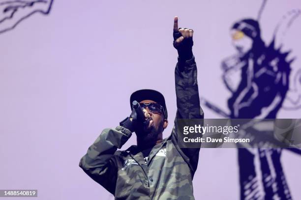 Of Wu Tang Clan performs at Spark Arena on May 09, 2023 in Auckland, New Zealand.