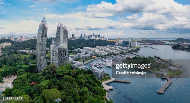 modern living in singapore - singapore city stock pictures, royalty-free photos & images