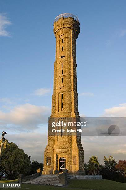 war memorial tower. - whanganui stock pictures, royalty-free photos & images