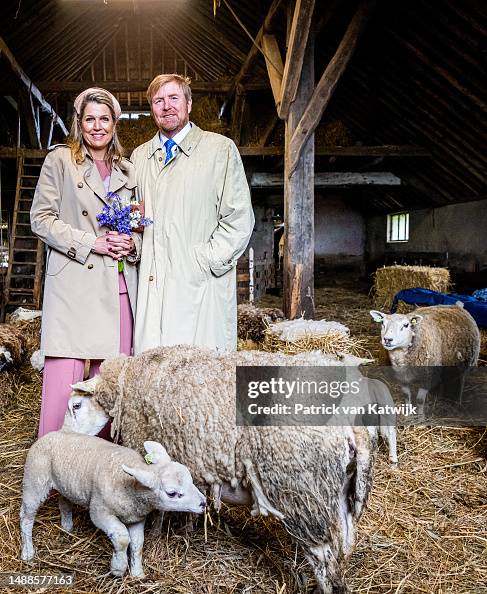 King Willem-Alexander Of The Netherlands And Queen Maxima Visit The Wadden Islands : Day One King Willem-Alexander Of The Netherlands And Queen Maxima Visit The Wadden Islands : Day One