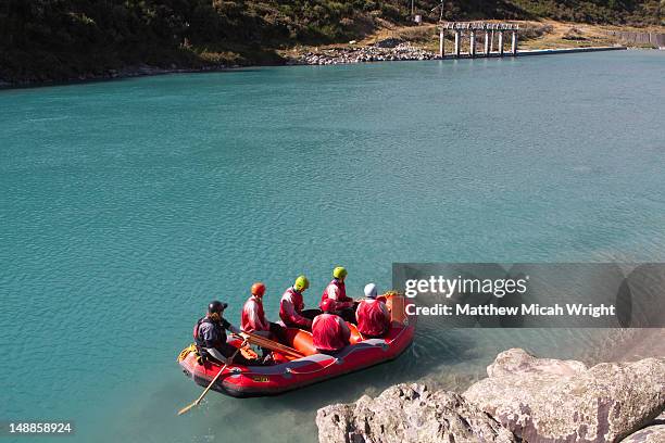 Nz Rib Raft 89 White Water Raft New Zealand Stock Photos, High-Res Pictures, and ...