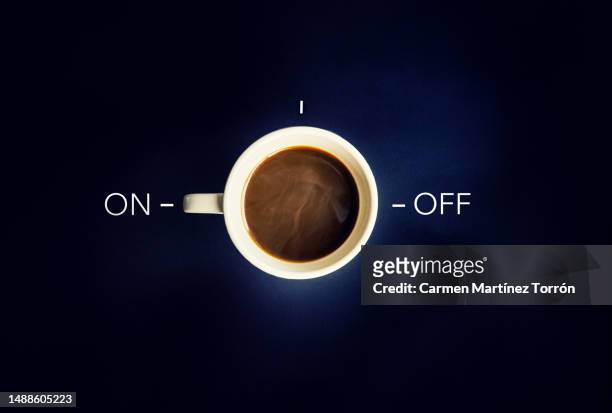 caffeine. starting the morning with breakfast coffee. - decaffeinated stock pictures, royalty-free photos & images