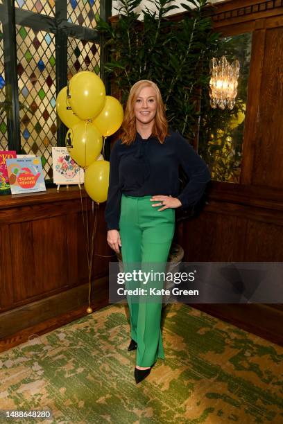 Sarah Jane Mee attends the Oscar's Book Prize Winner Announcement at The Ivy on May 09, 2023 in London, England.