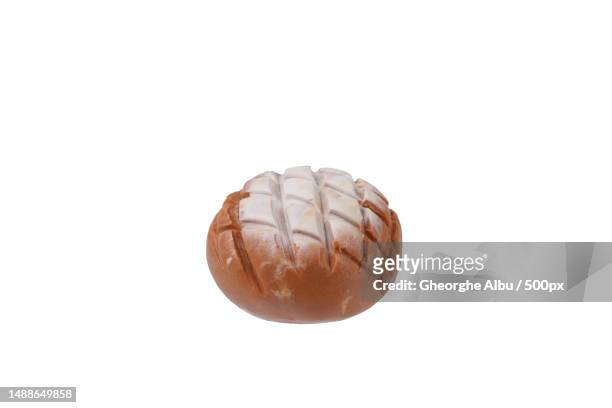 close-up of chocolate against white background,romania - bun bread stock pictures, royalty-free photos & images